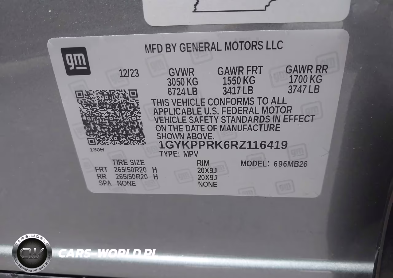 2024 Cadillac Lyriq Luxury W-1Sc VIN:1GYKPPRK6RZ116419 - 9