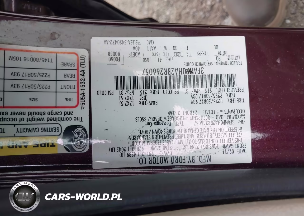 2011 Ford Fusion Se VIN:3FAHP0HA2BR266057 - 9