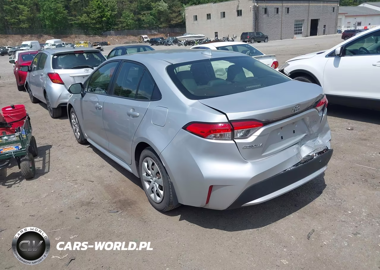 2022 Toyota Corolla Le VIN:JTDEPMAE3NJ200777 - 3