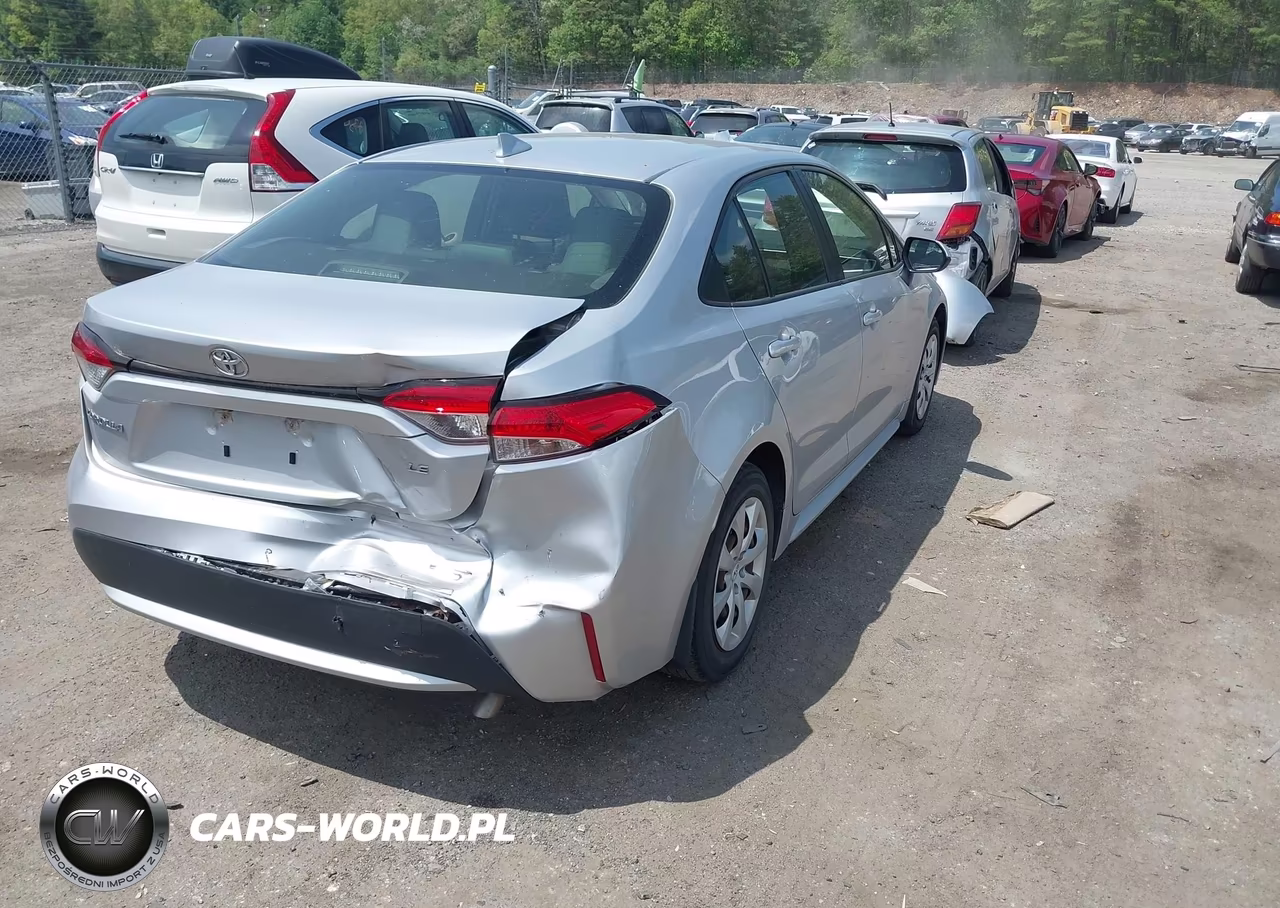 2022 Toyota Corolla Le VIN:JTDEPMAE3NJ200777 - 4
