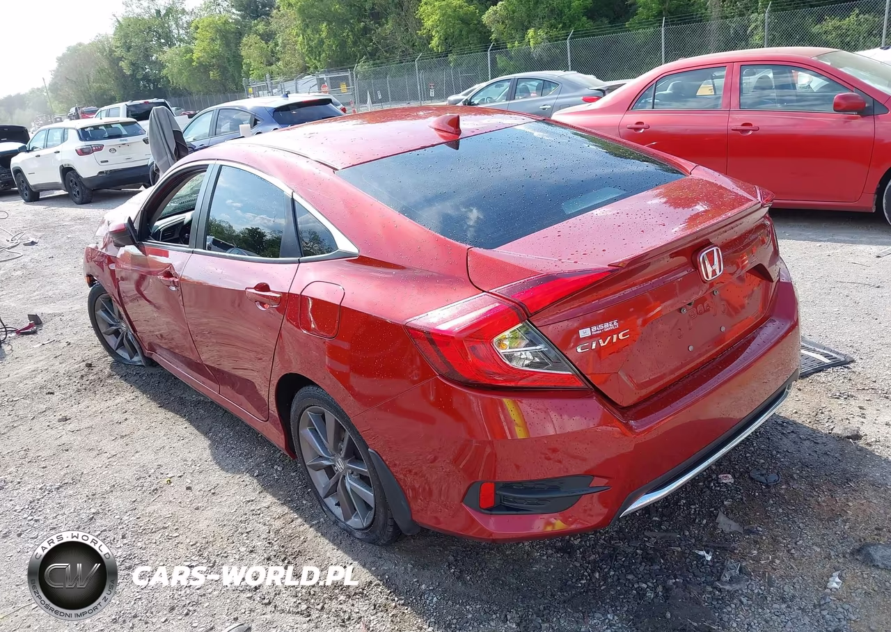2020 Honda Civic Ex VIN:19XFC1F34LE008221 - 3