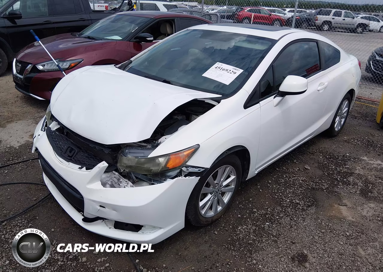 2012 Honda Civic Ex-L VIN:2HGFG3B13CH536746 - 2