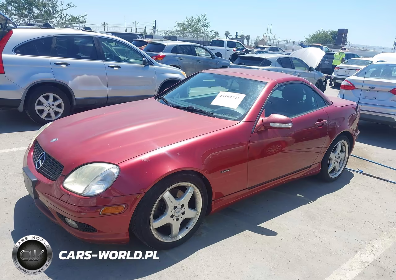 2002 Mercedes-Benz Slk 320 VIN:WDBKK65F22F243875 - 2