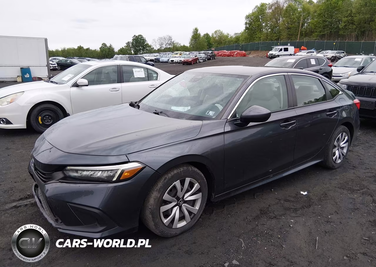 2024 Honda Civic Lx VIN:2HGFE2F2XRH588449 - 2