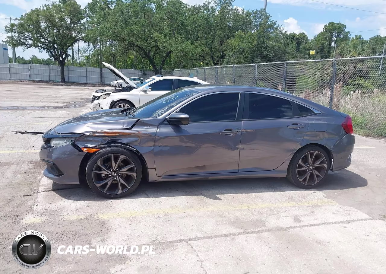 2021 Honda Civic Sport VIN:19XFC2F88ME000805 - 14