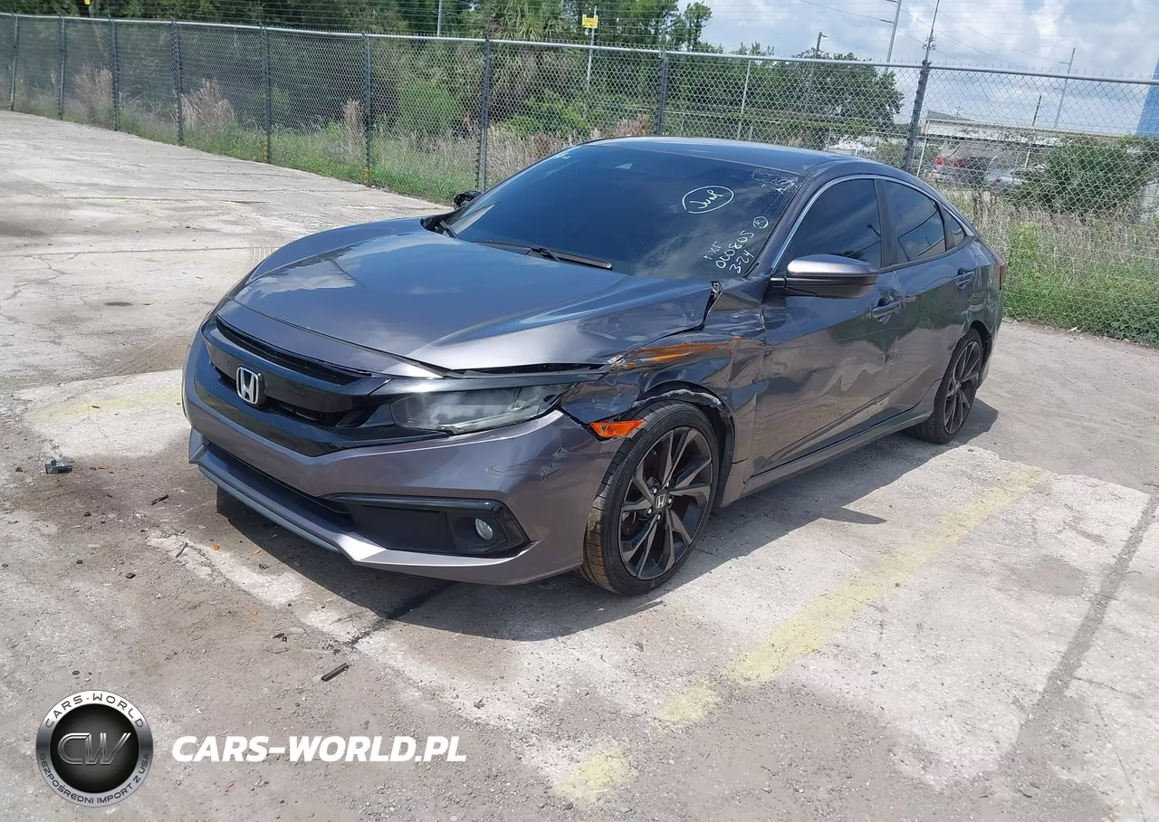 2021 Honda Civic Sport VIN:19XFC2F88ME000805 - 2
