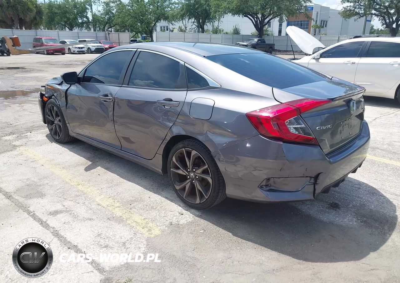 2021 Honda Civic Sport VIN:19XFC2F88ME000805 - 3