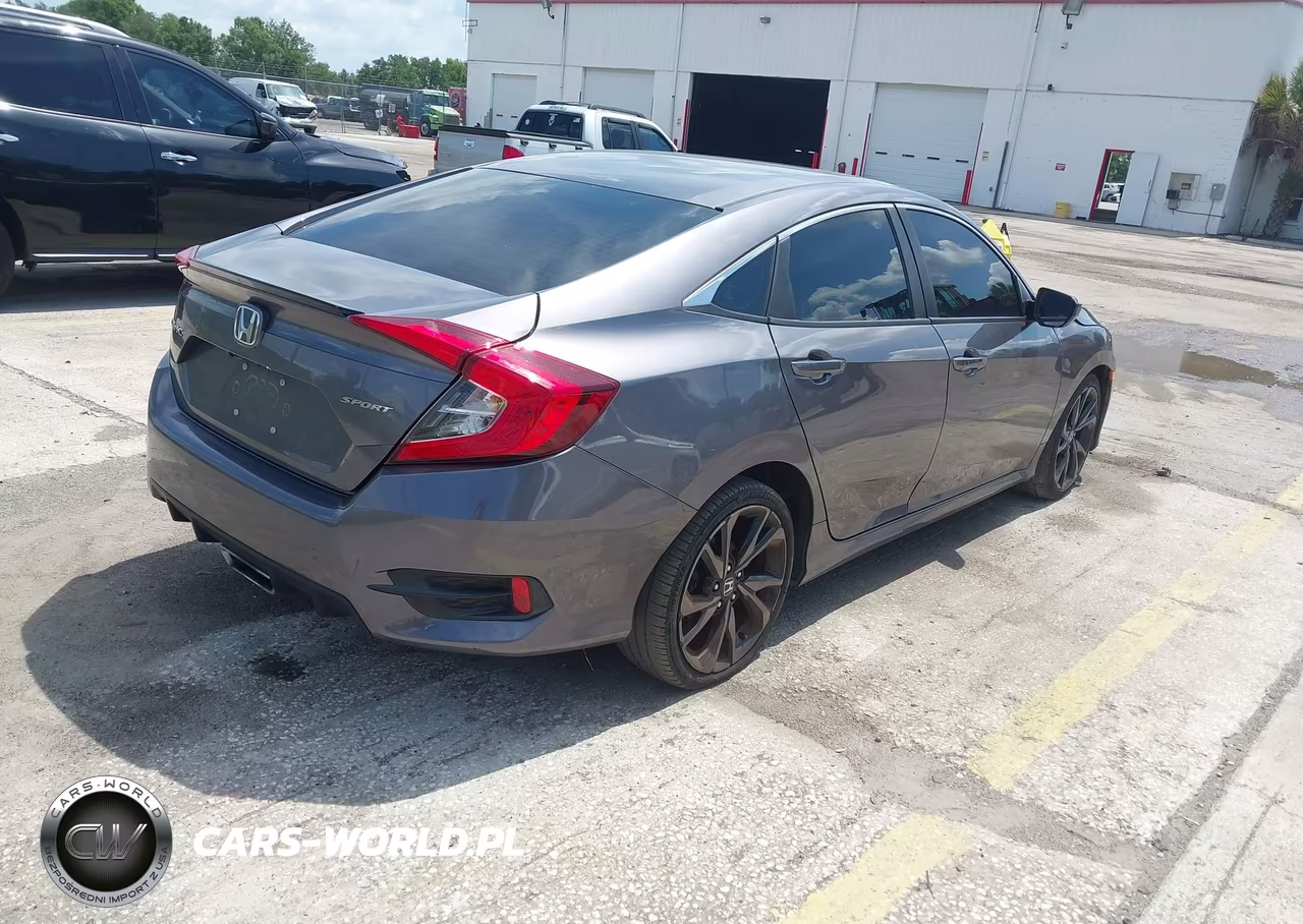 2021 Honda Civic Sport VIN:19XFC2F88ME000805 - 4