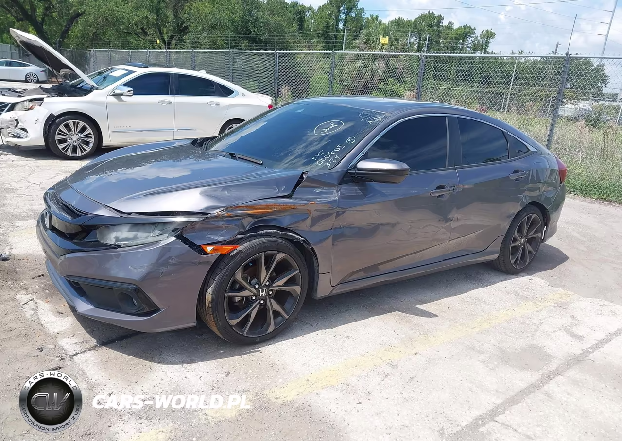 2021 Honda Civic Sport VIN:19XFC2F88ME000805 - 6