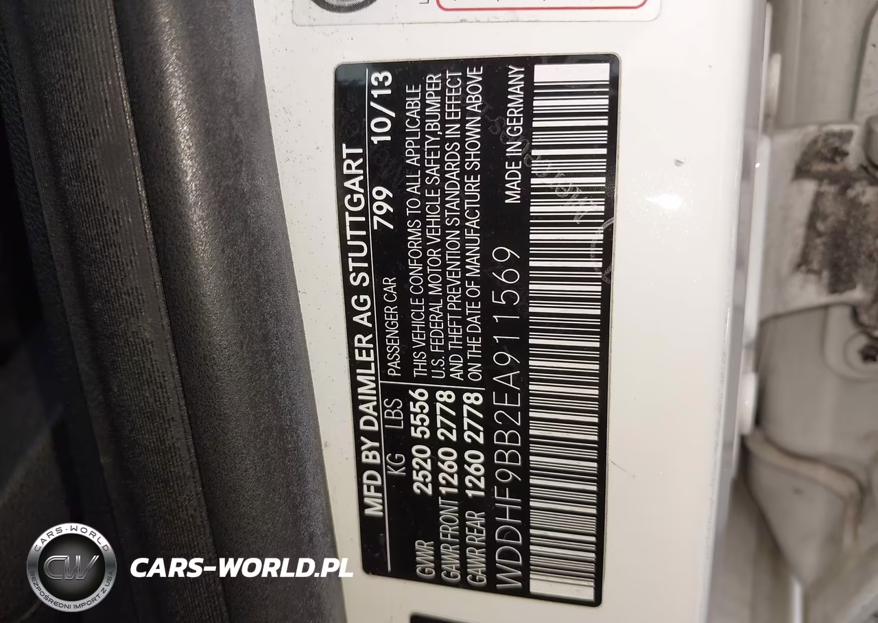 2014 Mercedes-Benz E 550 4Matic VIN:WDDHF9BB2EA911569 - 9