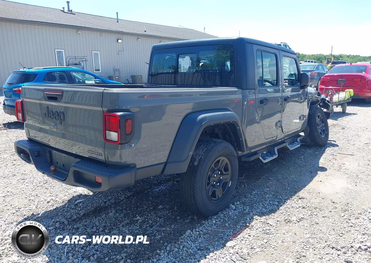 2021 Jeep Gladiator Sport 4X4 VIN:1C6HJTAG6ML575860 - 4
