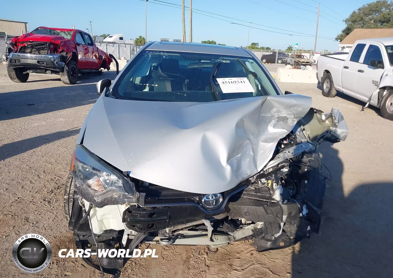 2015 Toyota Corolla Le Premium VIN:2T1BURHE7FC361158 - 12