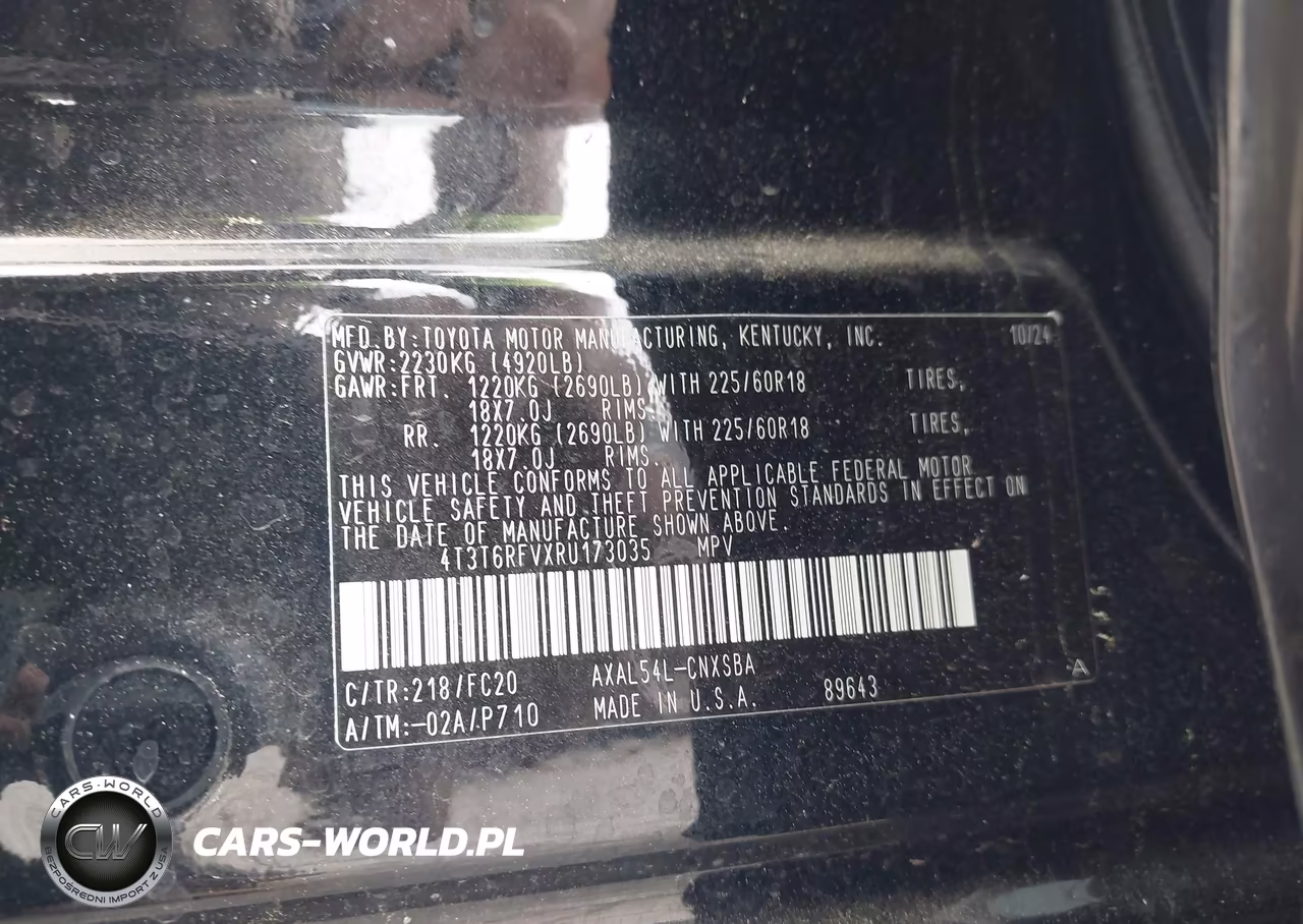 2024 Toyota Rav4 Hybrid Se VIN:4T3T6RFVXRU173035 - 9
