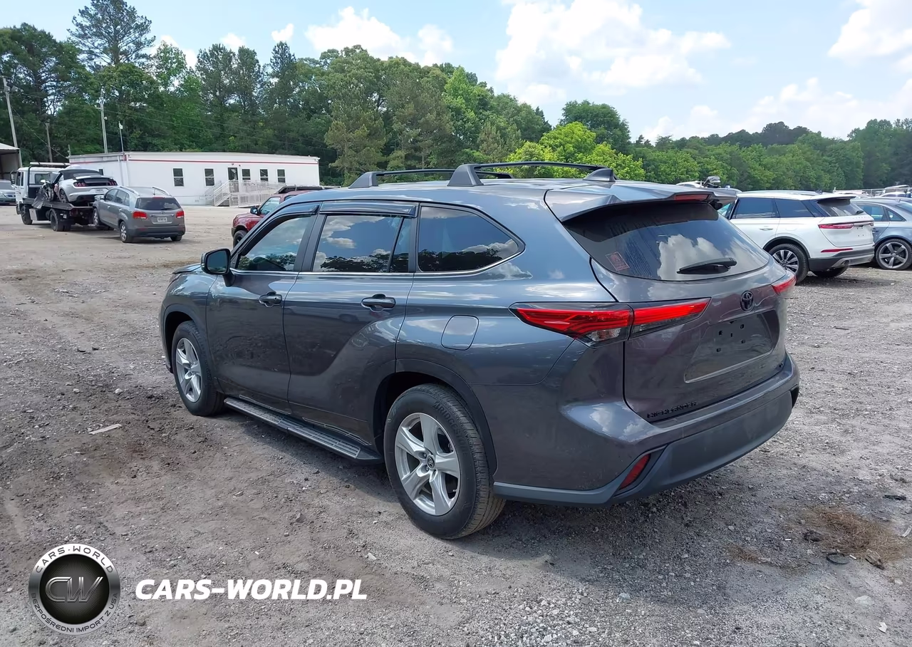 2023 Toyota Highlander Le VIN:5TDKDRAH7PS047202 - 3