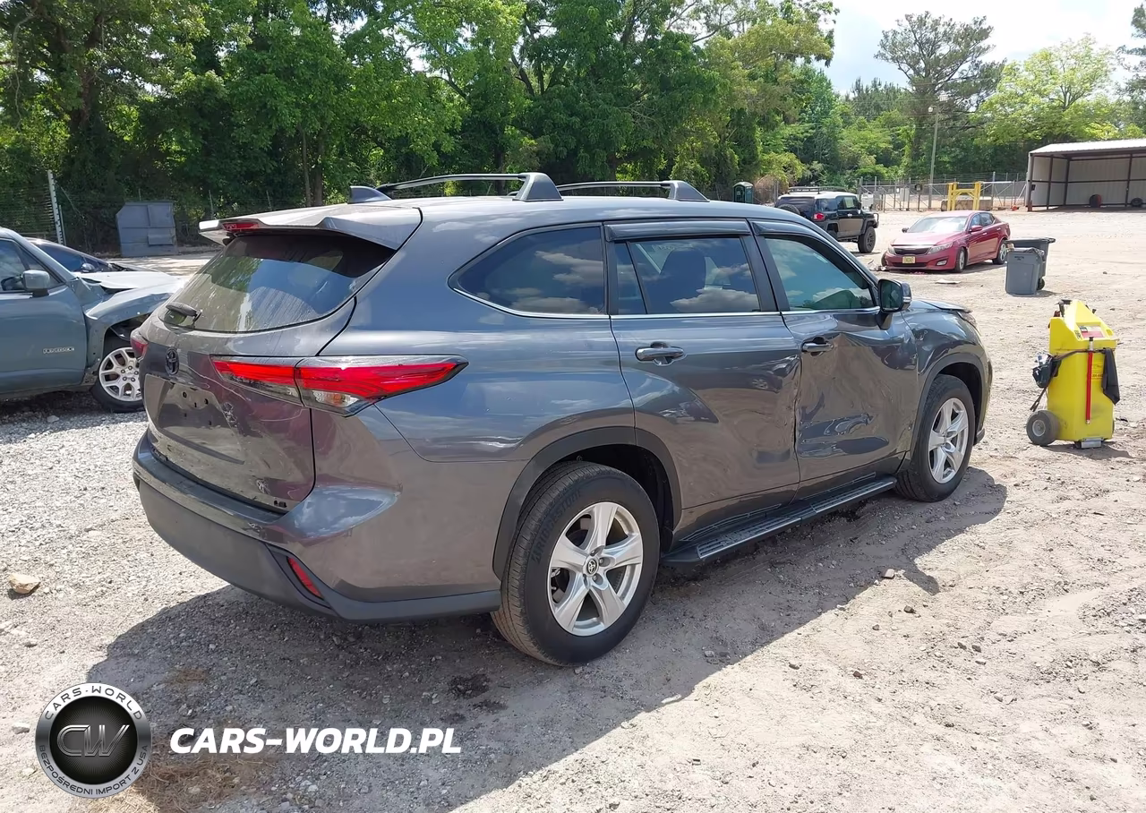 2023 Toyota Highlander Le VIN:5TDKDRAH7PS047202 - 4