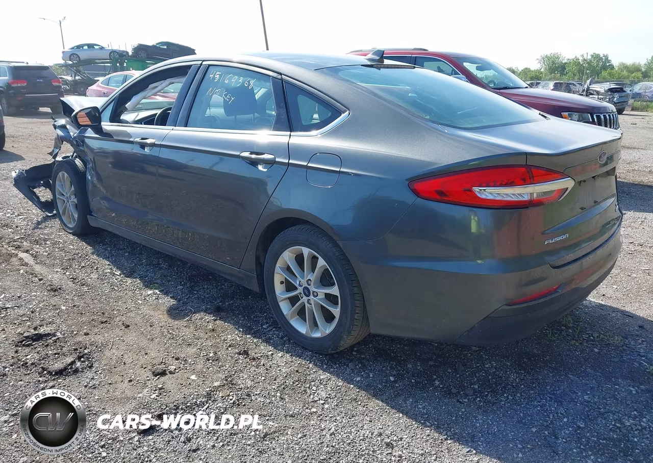 2020 Ford Fusion Se VIN:3FA6P0HD9LR109323 - 3