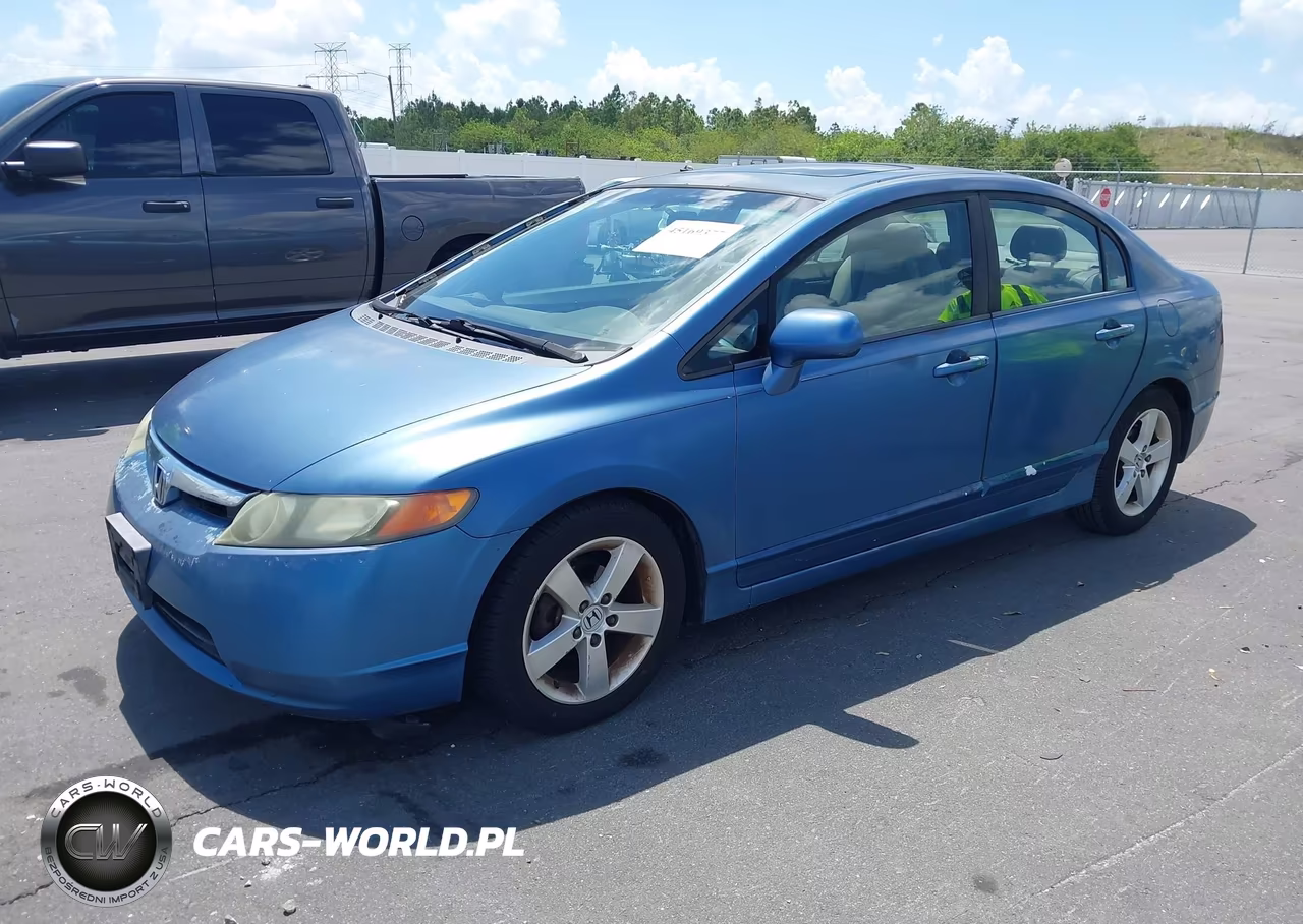 2008 Honda Civic Ex VIN:1HGFA16818L035538 - 2