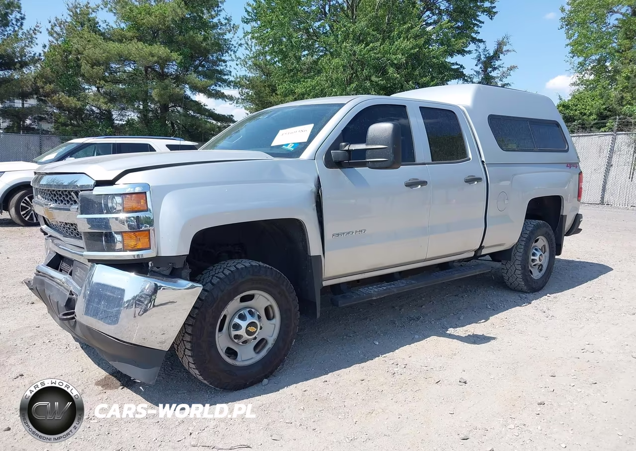 2019 Chevrolet Silverado 2500Hd Wt VIN:2GC2KREG4K1240141 - 2