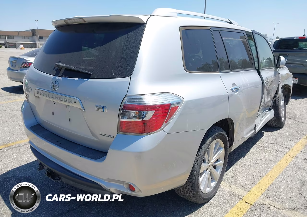 2008 Toyota Highlander Hybrid Limited VIN:JTEEW44A582009626 - 4