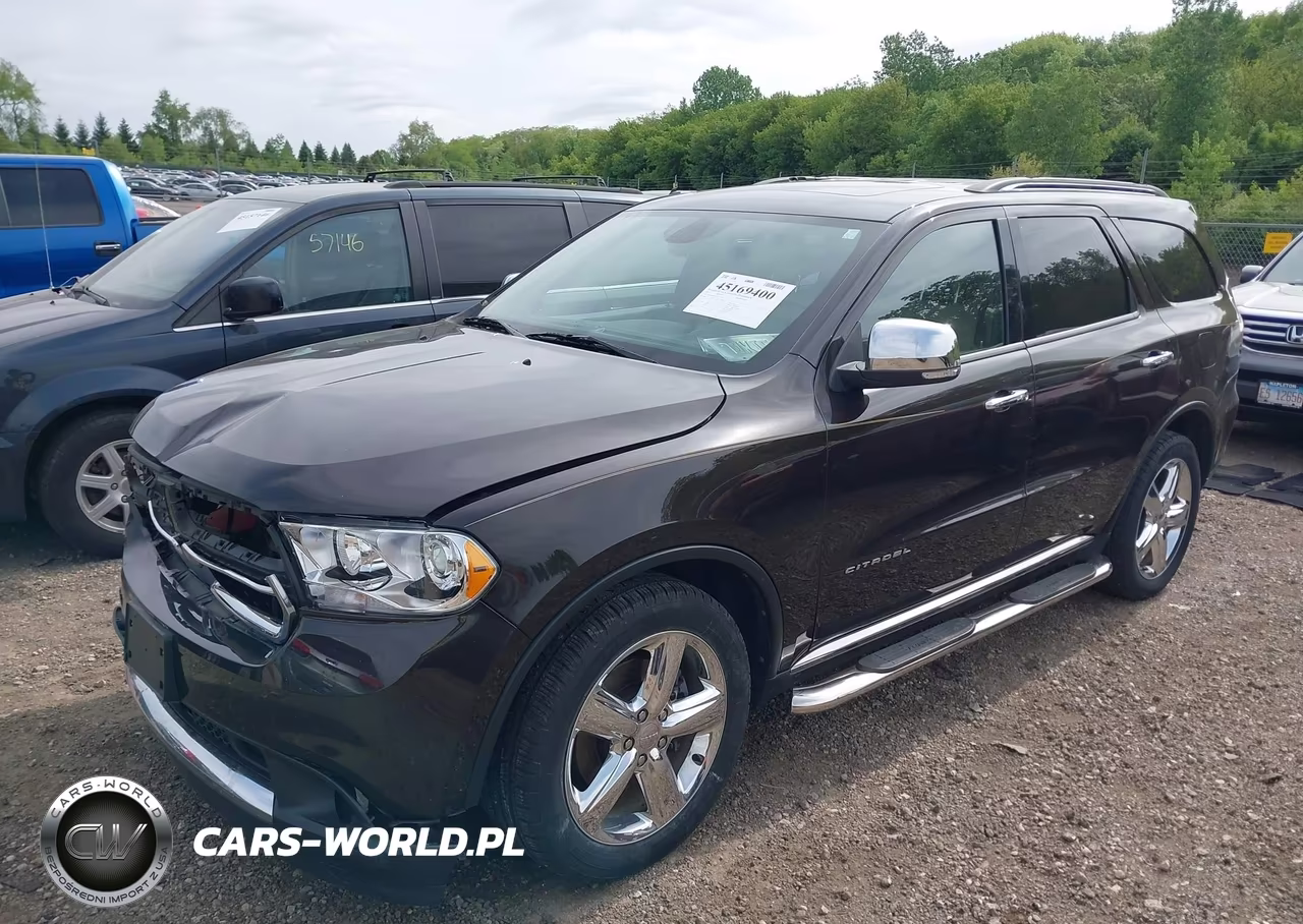 2012 Dodge Durango Citadel VIN:1C4RDJEG7CC337274 - 2