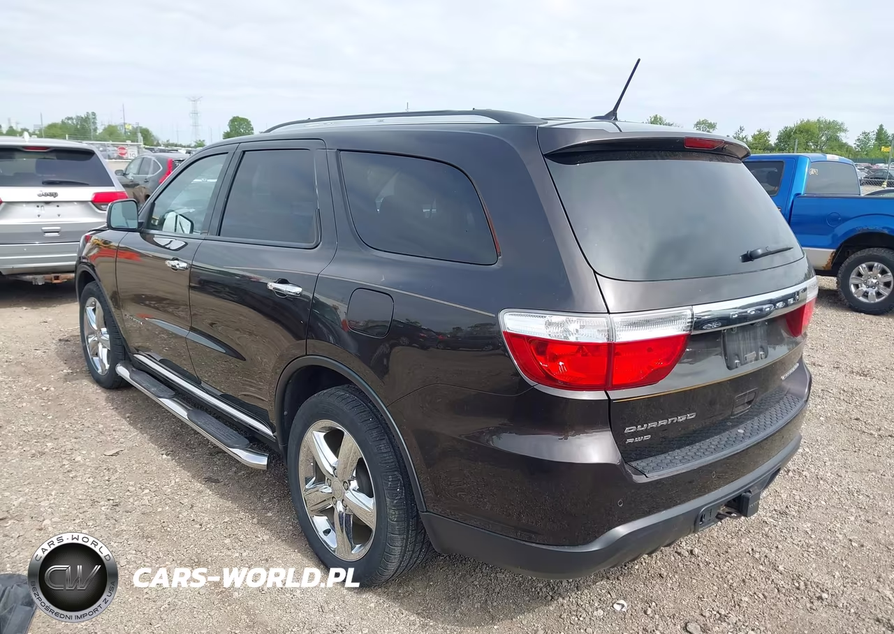 2012 Dodge Durango Citadel VIN:1C4RDJEG7CC337274 - 3