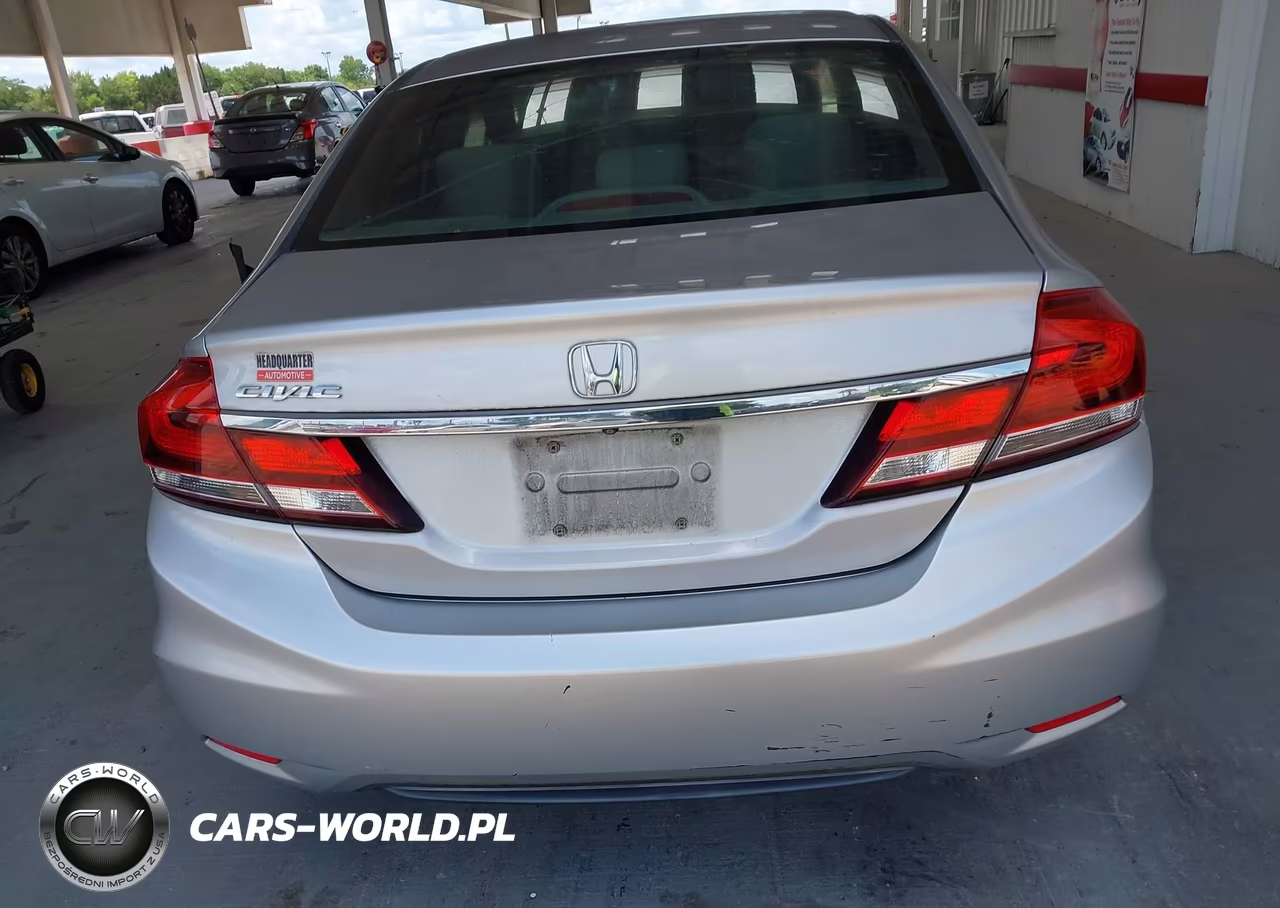 2013 Honda Civic Lx VIN:19XFB2F58DE058874 - 16
