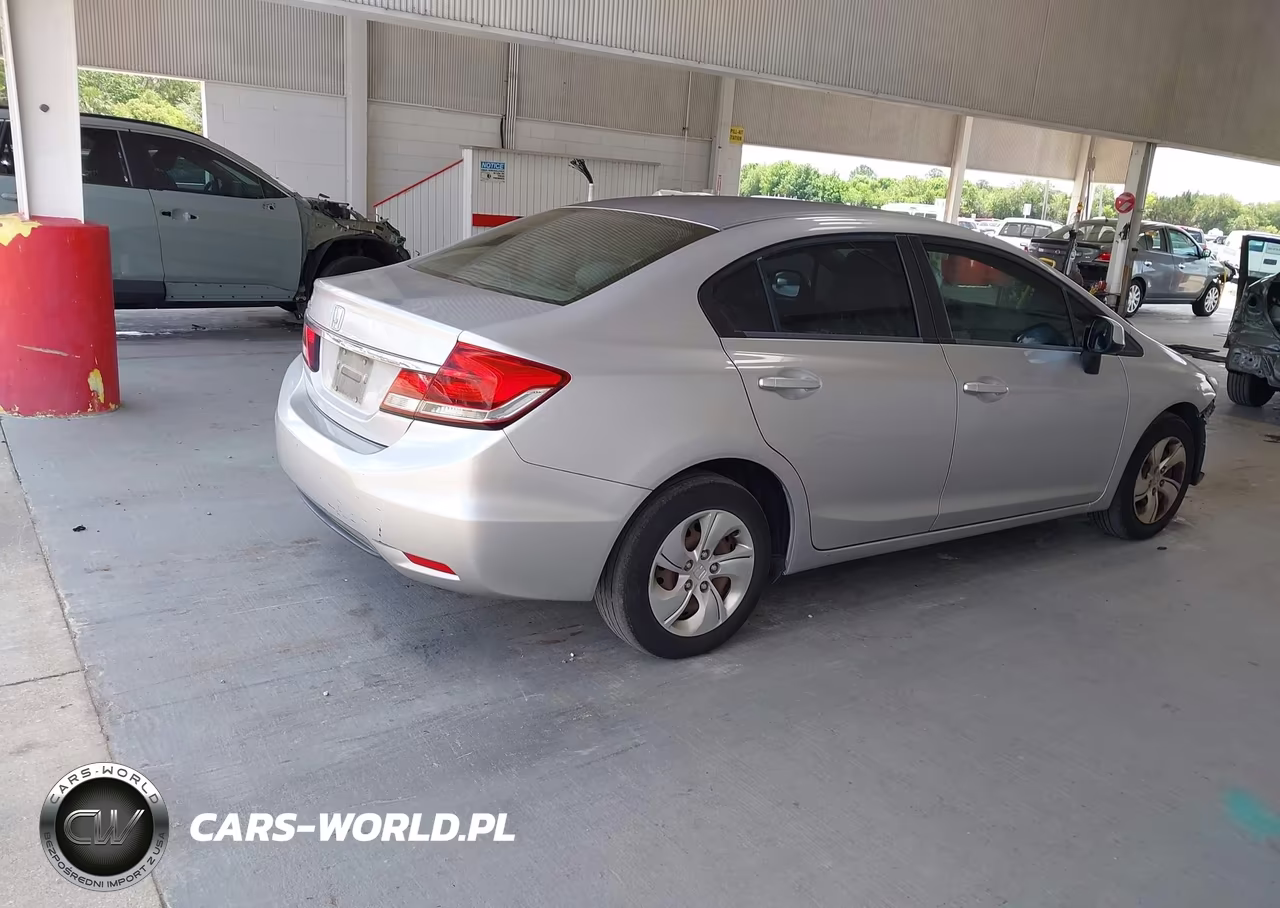 2013 Honda Civic Lx VIN:19XFB2F58DE058874 - 4