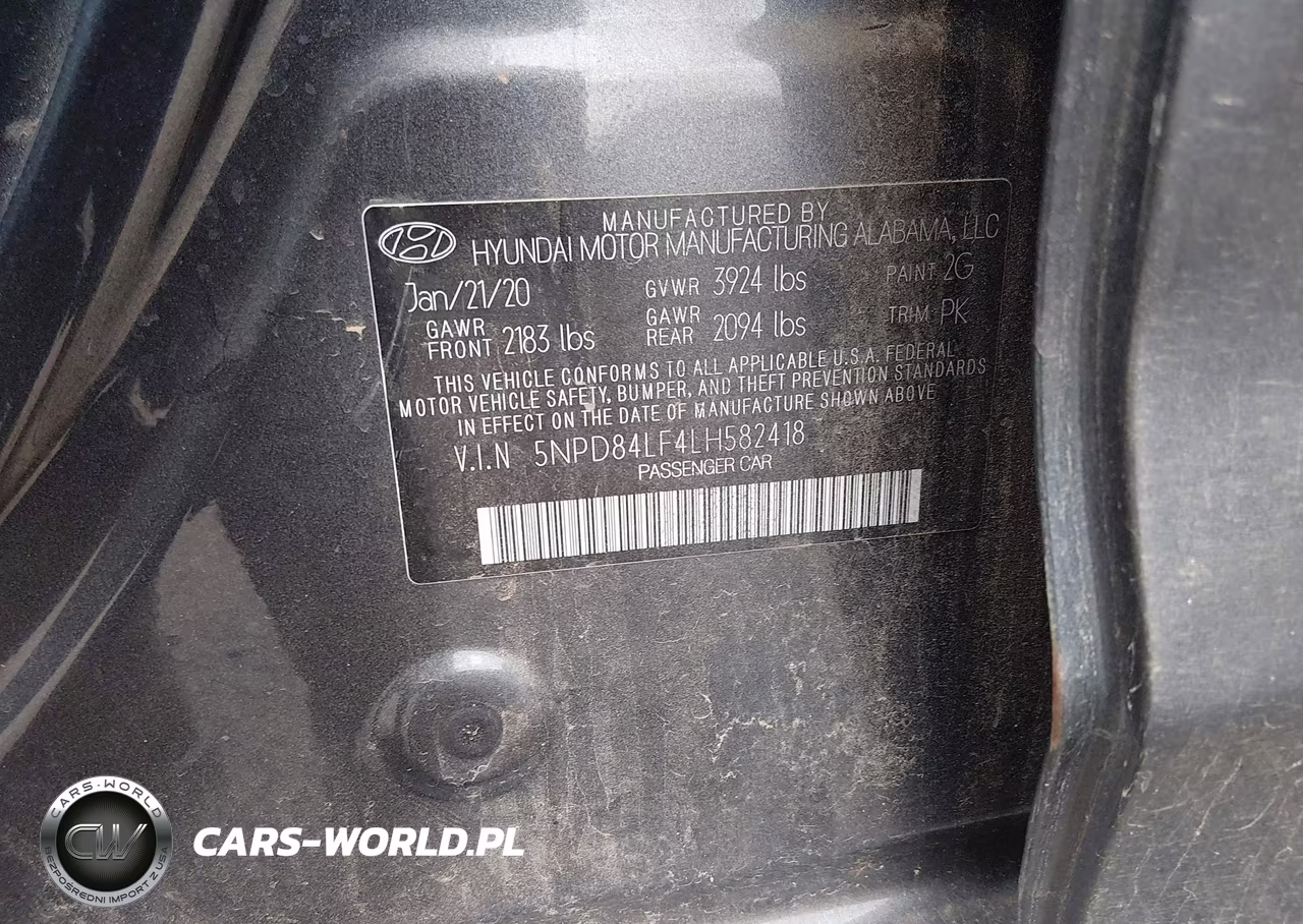 2020 Hyundai Elantra Sel VIN:5NPD84LF4LH582418 - 9