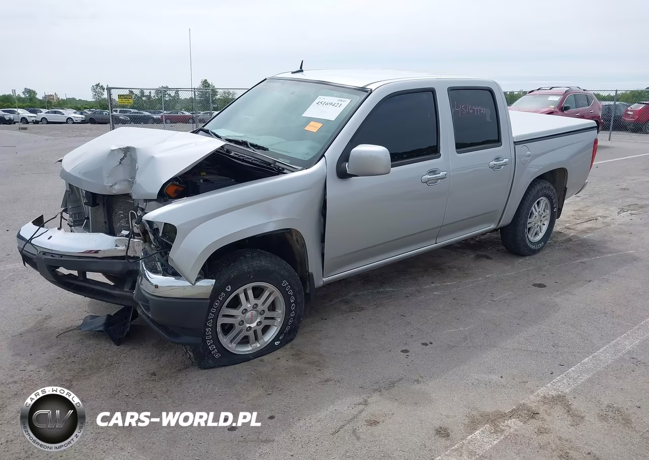 2012 GMC Canyon Sle2 VIN:1GTH6PFE9C8168187 - 2