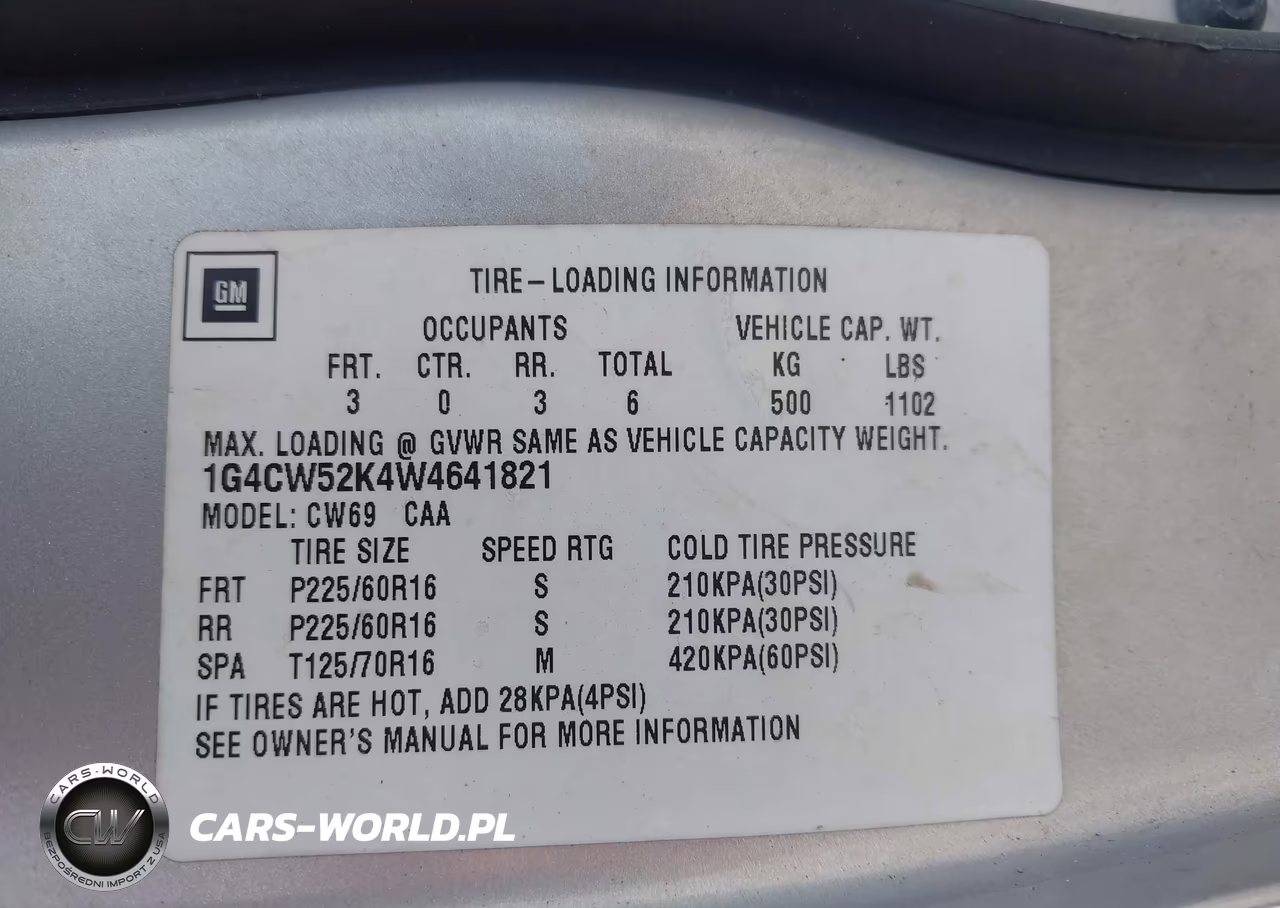 1998 Buick Park Avenue VIN:1G4CW52K4W4641821 - 9