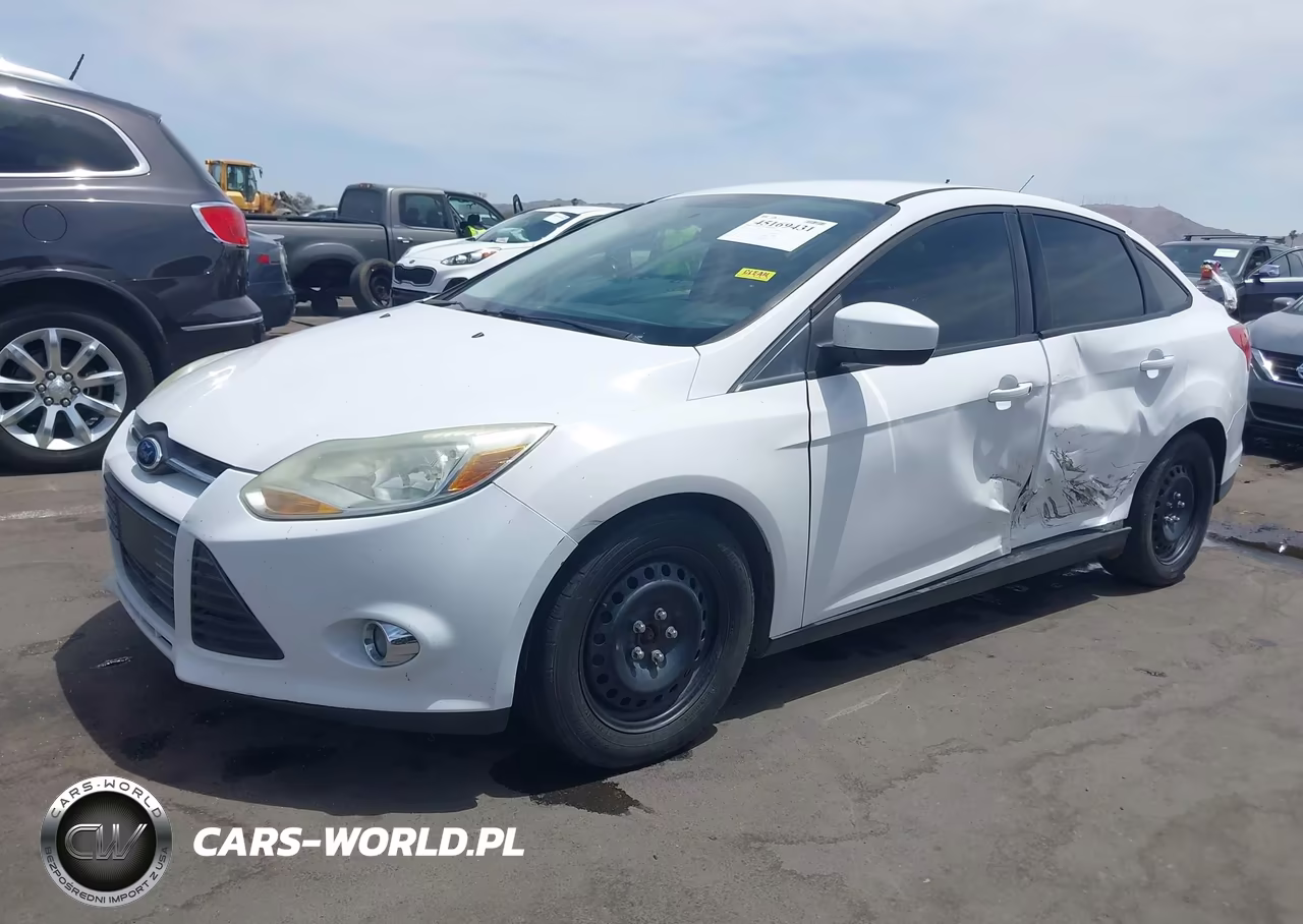2012 Ford Focus Se VIN:1FAHP3F23CL338249 - 2