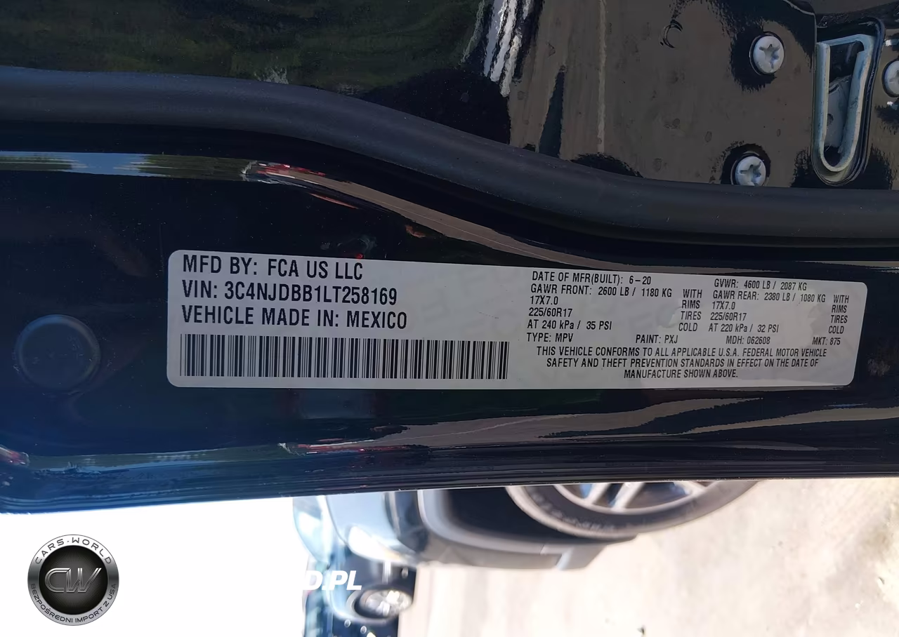 2020 Jeep Compass Sun And Safety 4X4 VIN:3C4NJDBB1LT258169 - 9