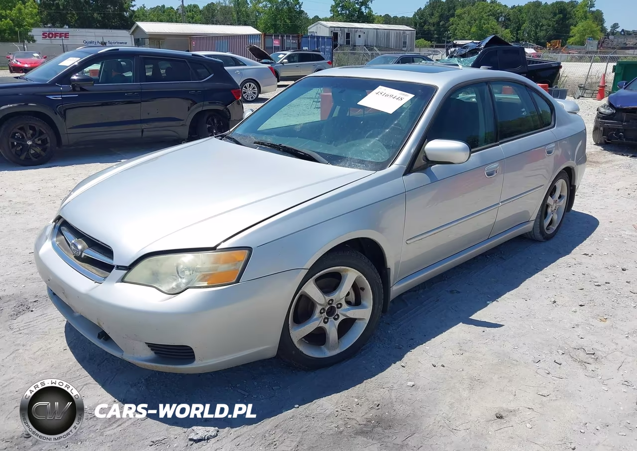 2007 Subaru Legacy 2.5I VIN:4S3BL616677203059 - 2