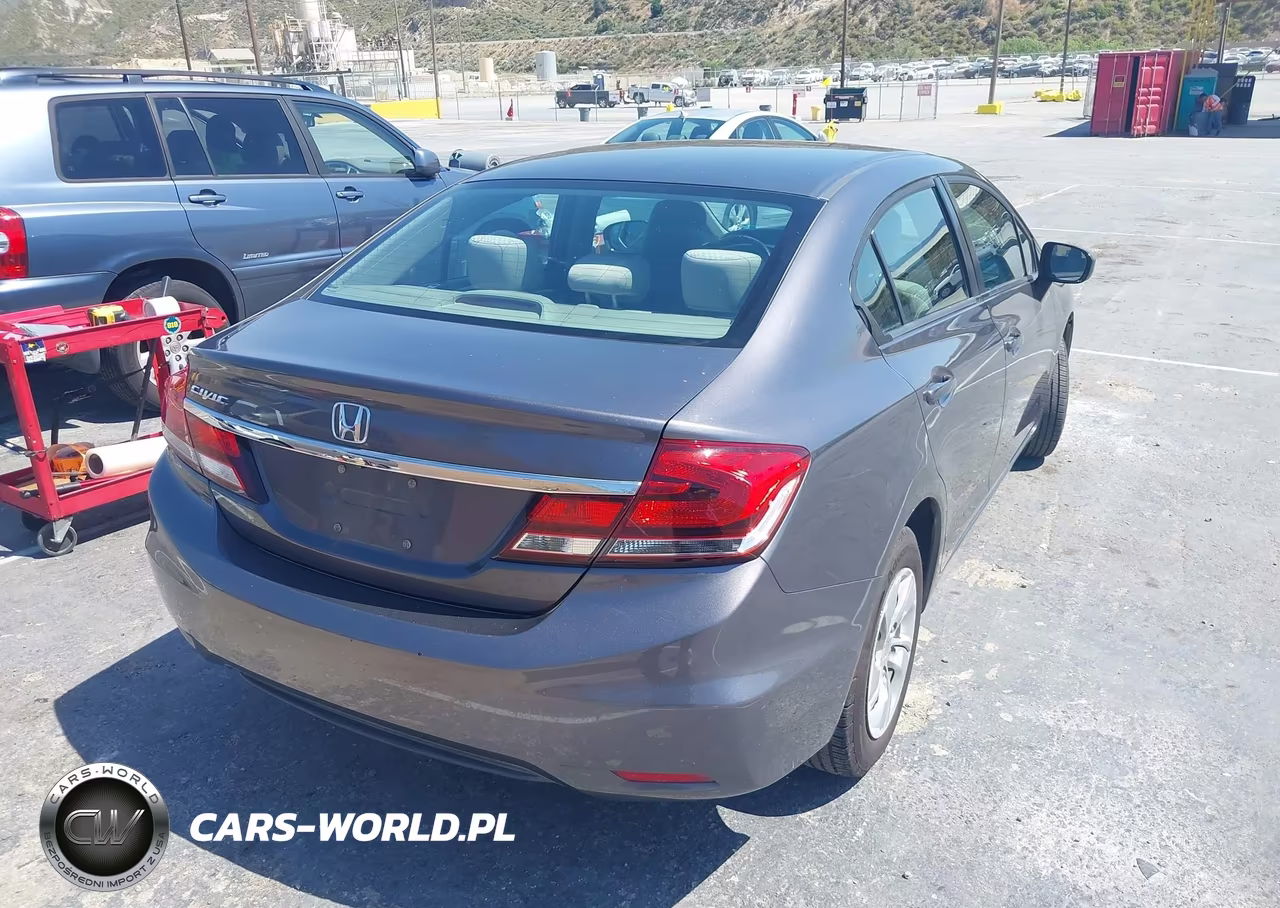 2015 Honda Civic Lx VIN:19XFB2F52FE268101 - 4