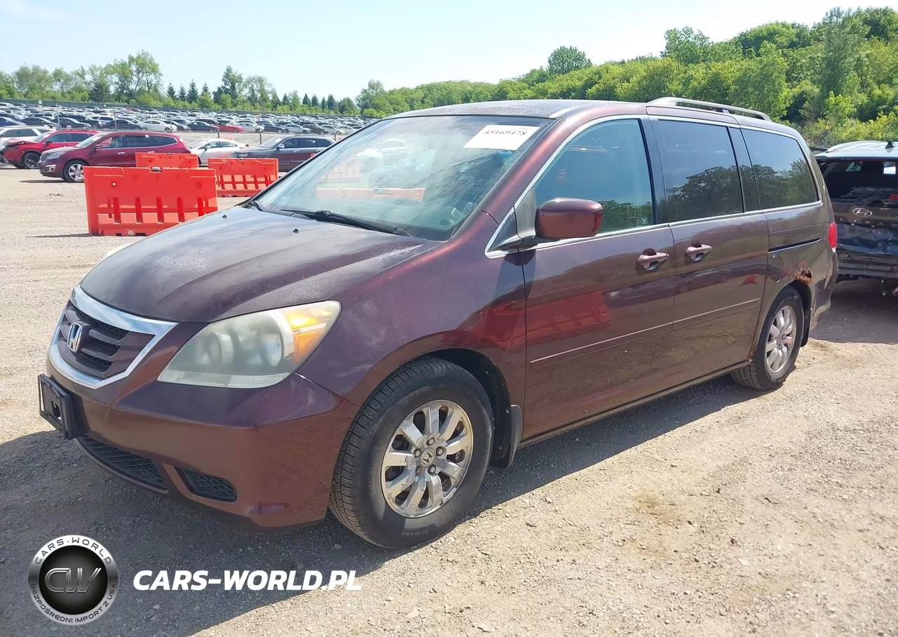 2009 Honda Odyssey Ex VIN:5FNRL38419B412871 - 2