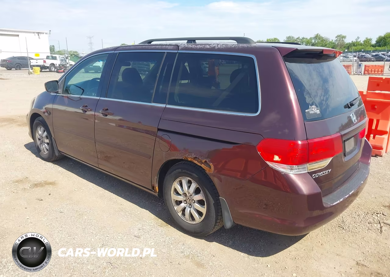 2009 Honda Odyssey Ex VIN:5FNRL38419B412871 - 3