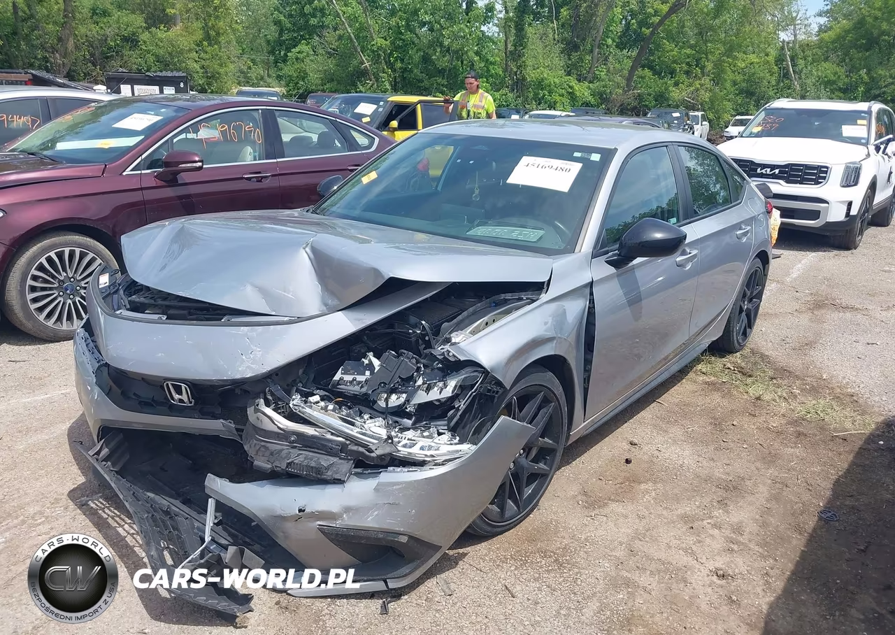 2022 Honda Civic Sport VIN:19XFL2H85NE007192 - 2