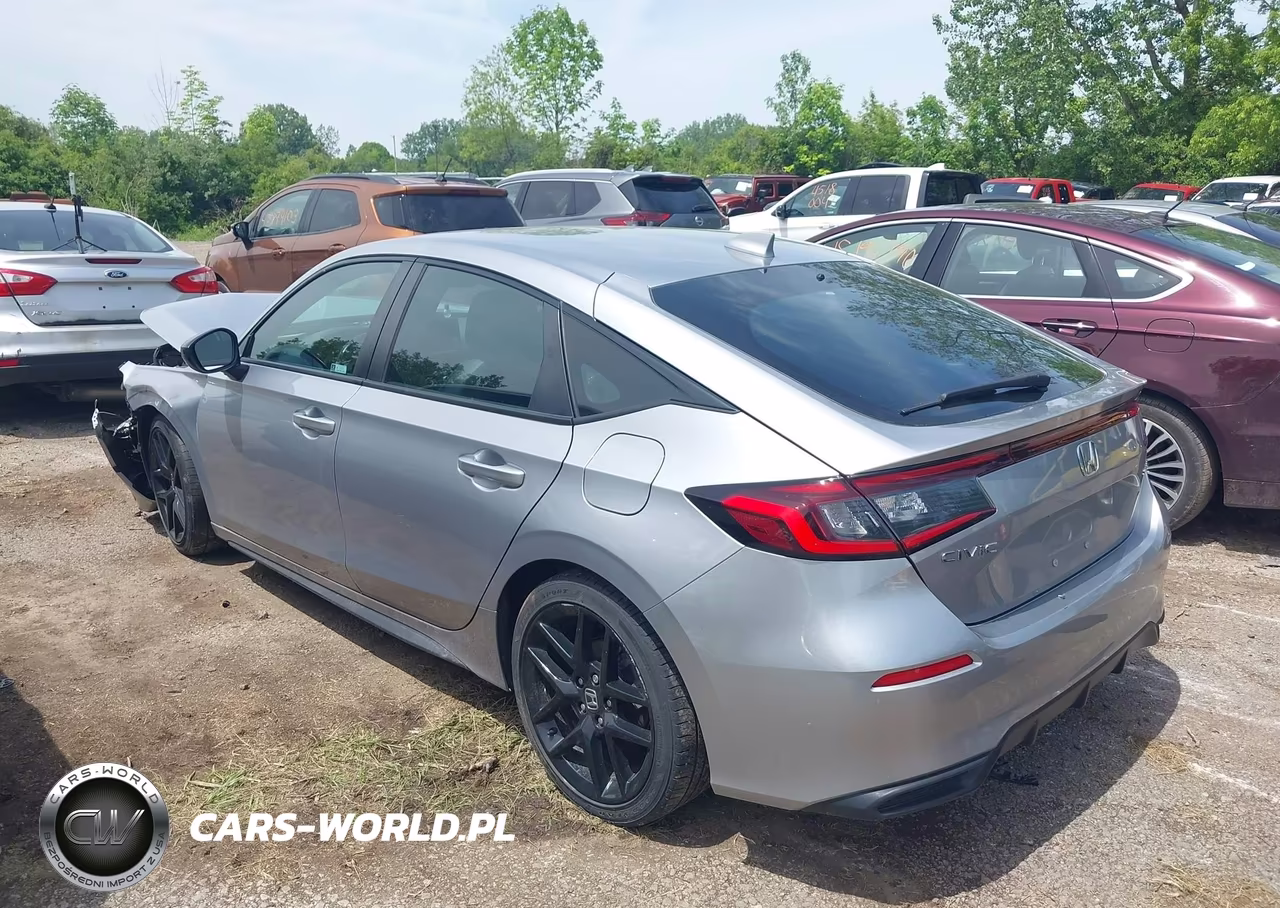 2022 Honda Civic Sport VIN:19XFL2H85NE007192 - 3