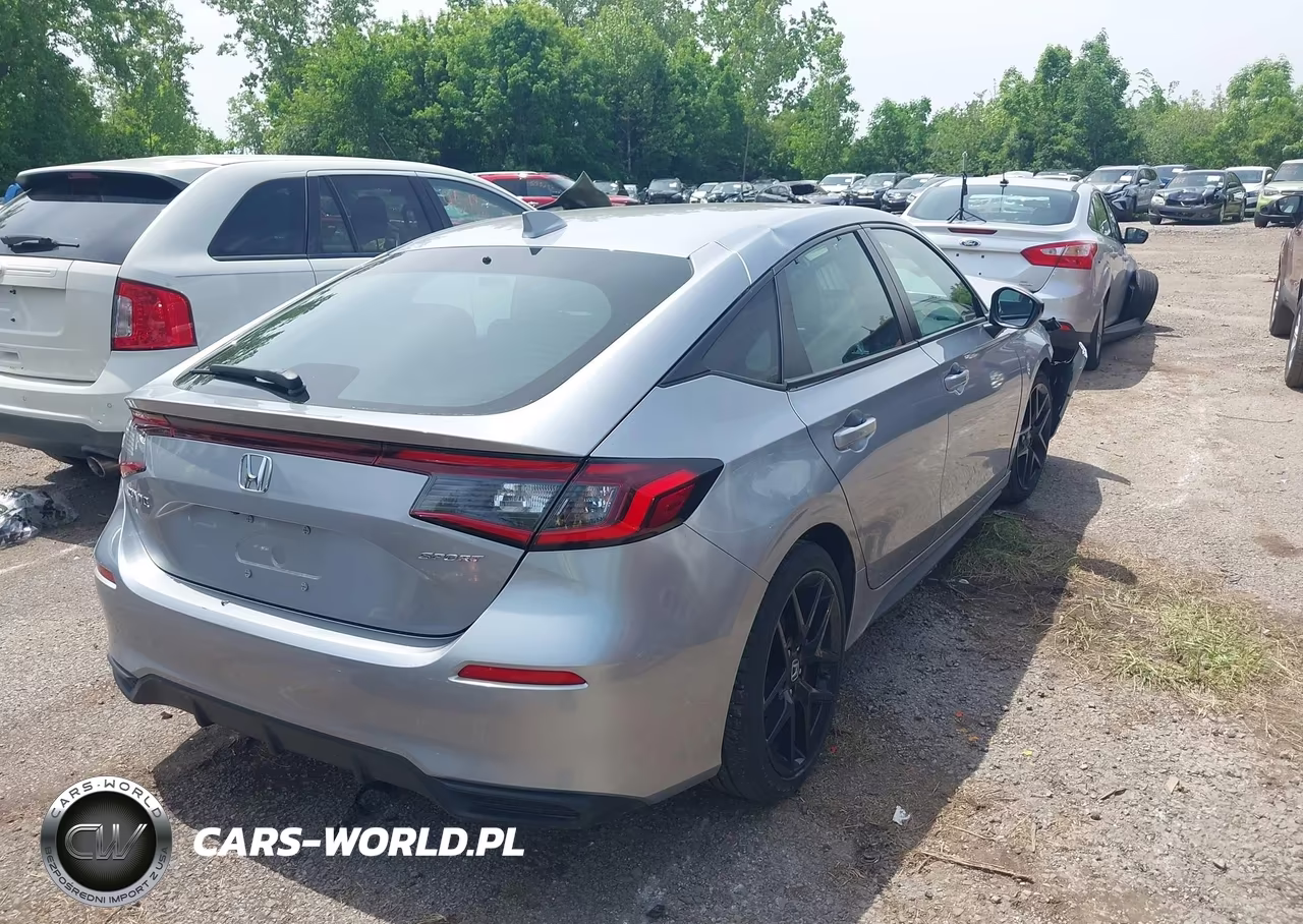 2022 Honda Civic Sport VIN:19XFL2H85NE007192 - 4