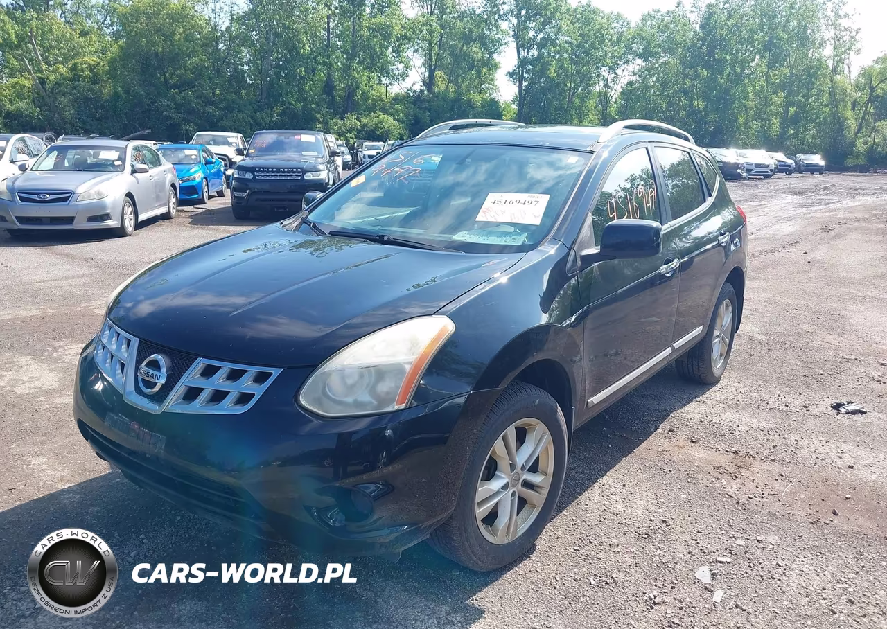 2012 Nissan Rogue Sv VIN:JN8AS5MVXCW708604 - 2