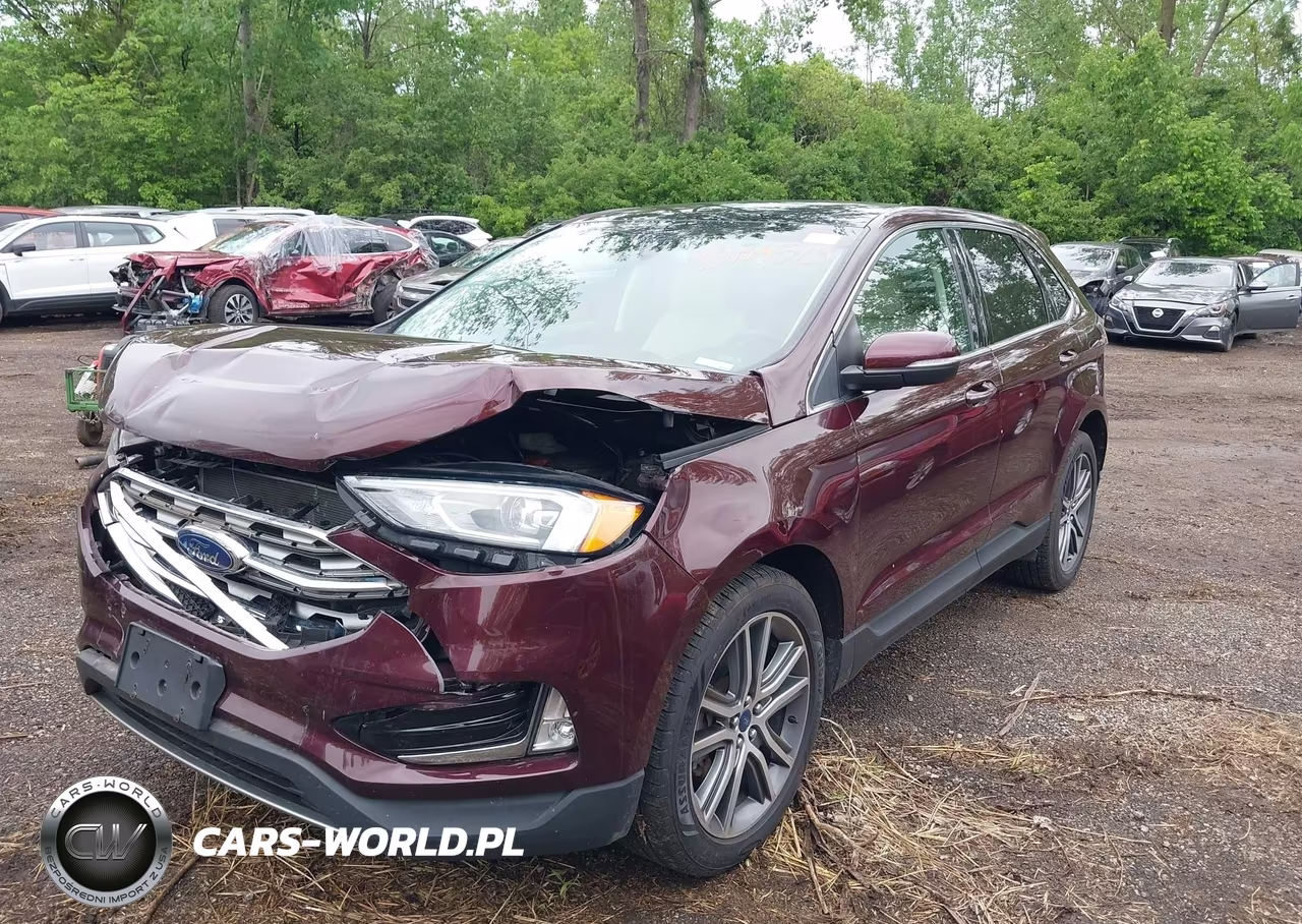 2019 Ford Edge Titanium VIN:2FMPK4K99KBB40735 - 2