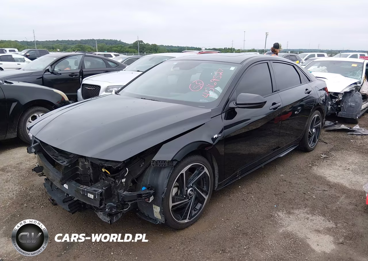 2023 Hyundai Elantra N Line VIN:KMHLR4AF5PU534977 - 2
