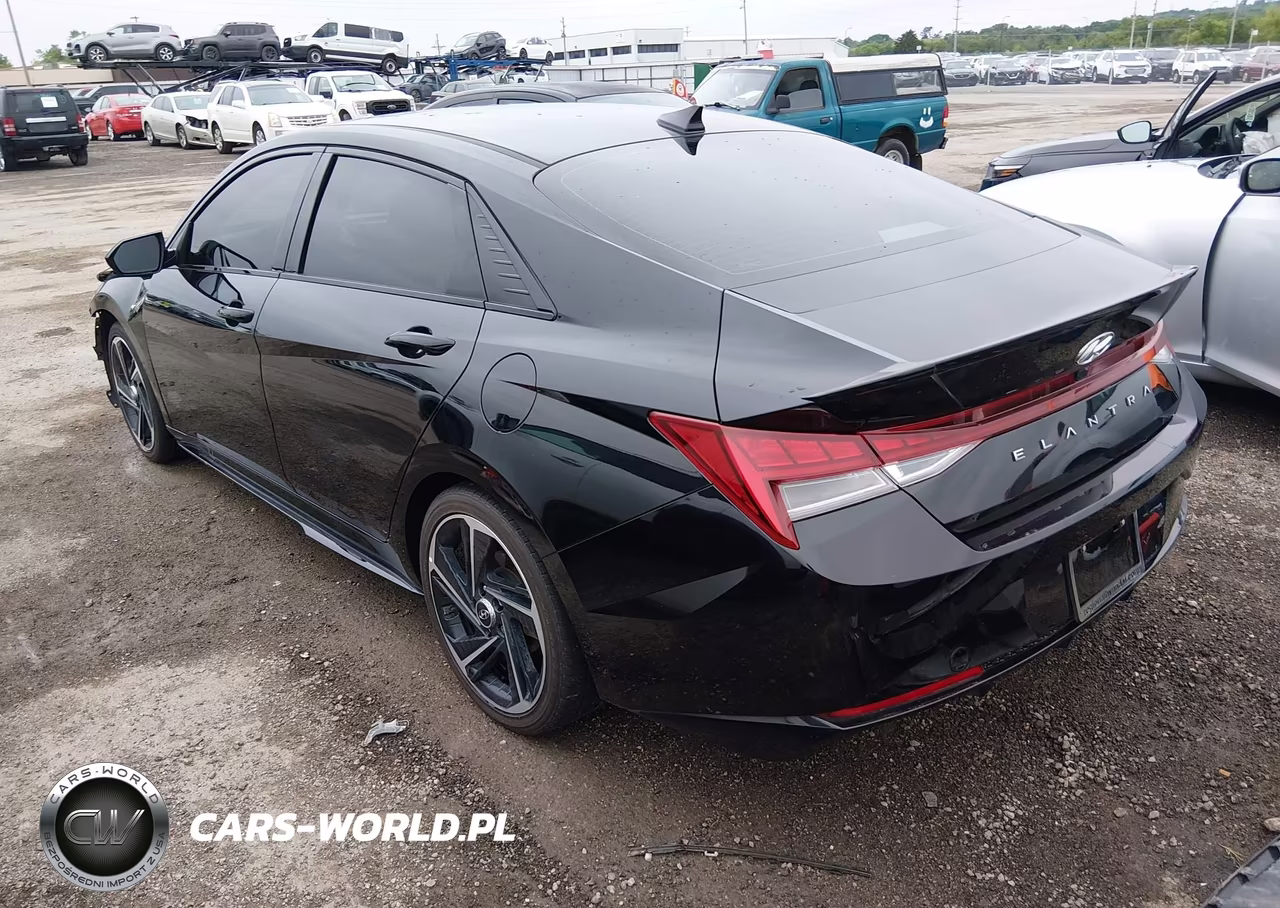 2023 Hyundai Elantra N Line VIN:KMHLR4AF5PU534977 - 3