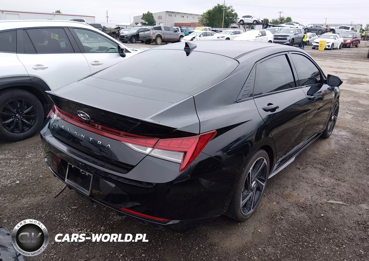 2023 Hyundai Elantra N Line VIN:KMHLR4AF5PU534977 - 4