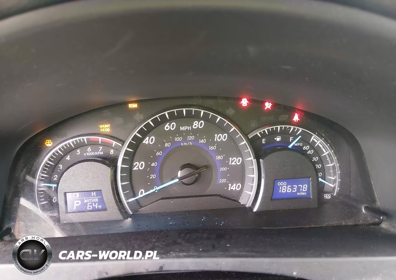 2012 Toyota Camry Xle V6 VIN:4T1BK1FK8CU519419 - 7
