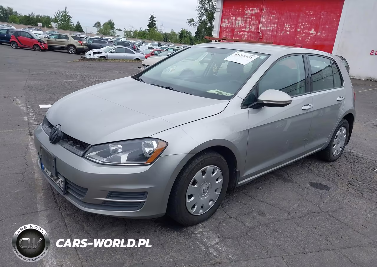 2015 Volkswagen Golf Tdi S 4-Door VIN:3VWRA7AU6FM090580 - 2