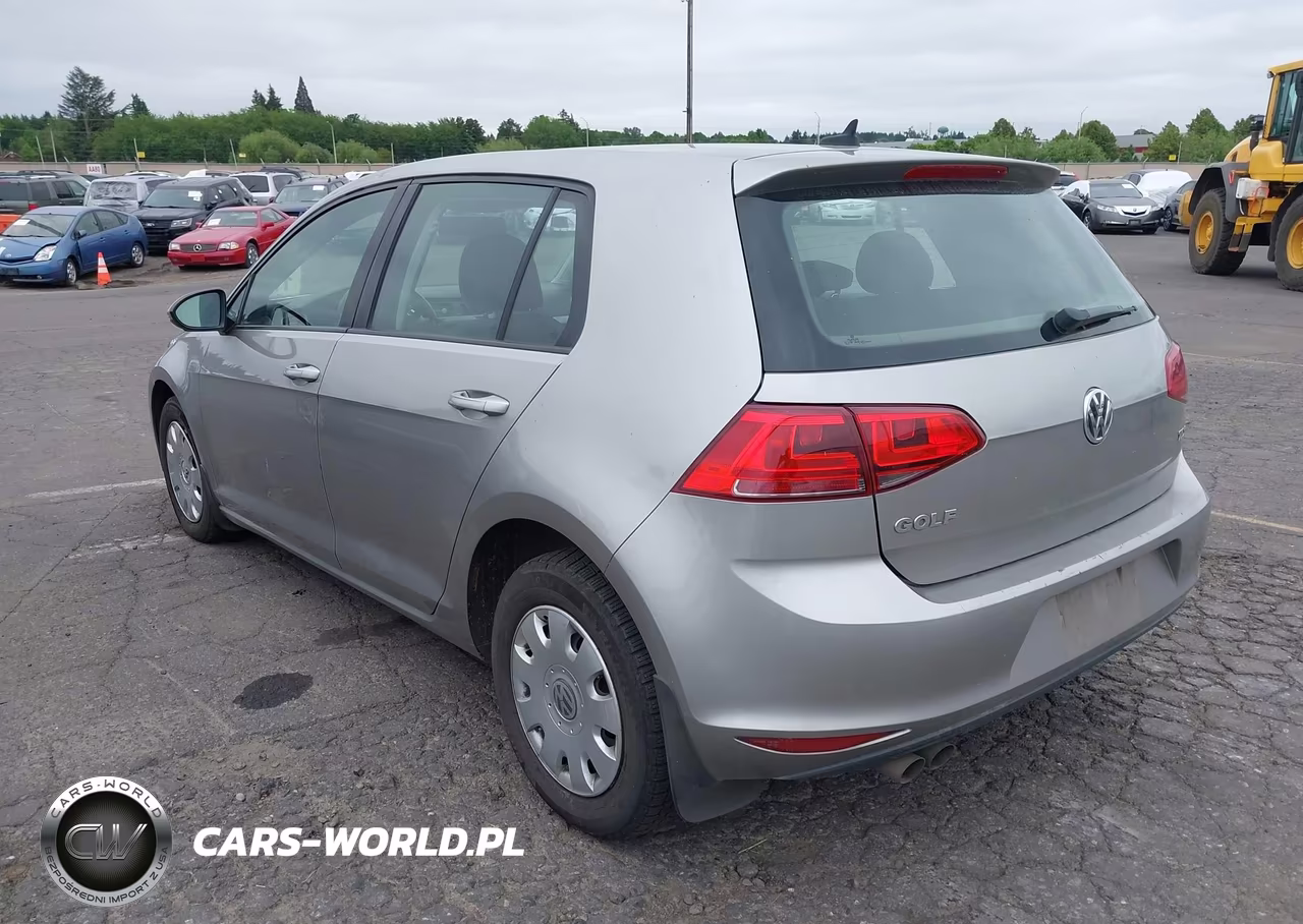 2015 Volkswagen Golf Tdi S 4-Door VIN:3VWRA7AU6FM090580 - 3