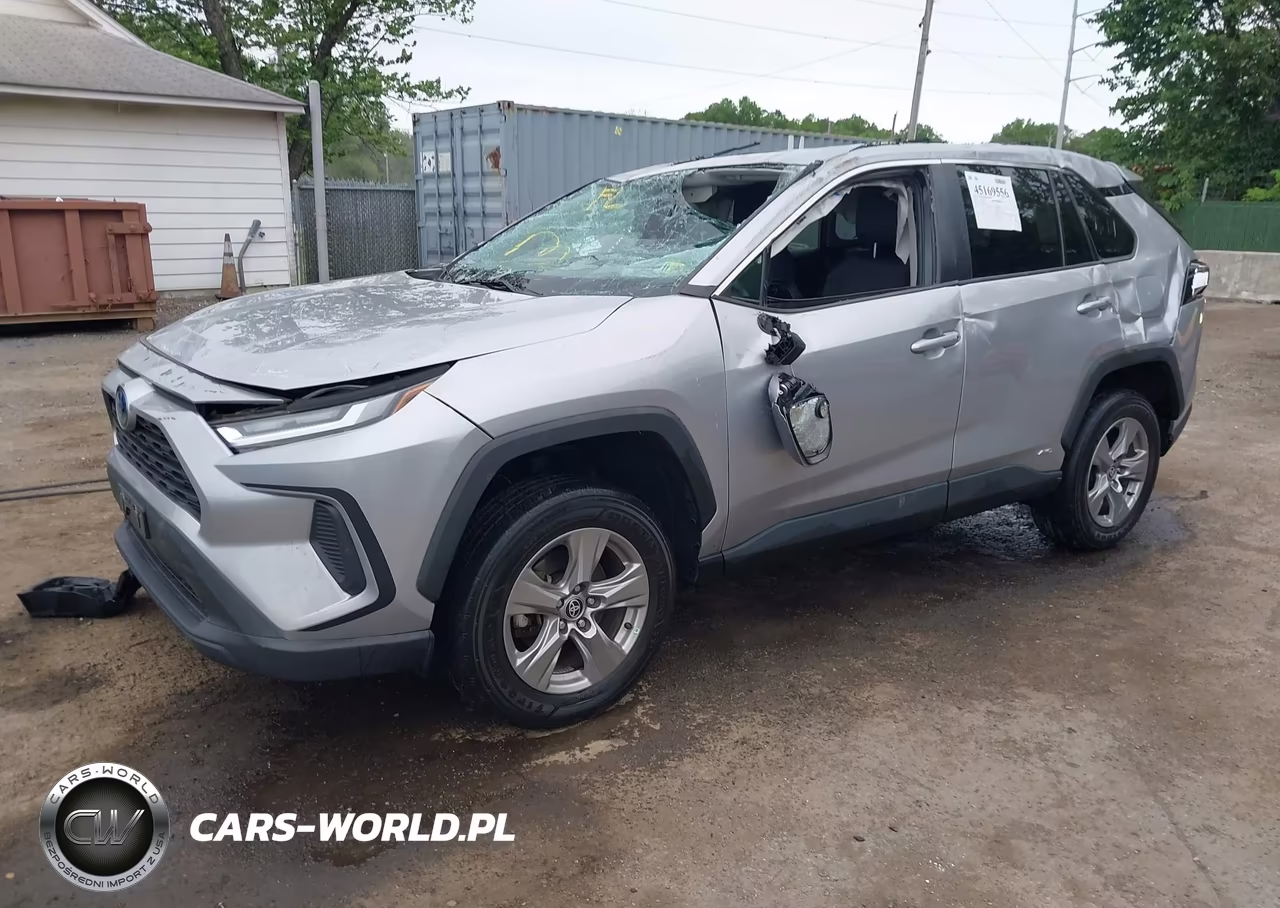 2022 Toyota Rav4 Hybrid Xle VIN:4T3RWRFV9NU076199 - 2