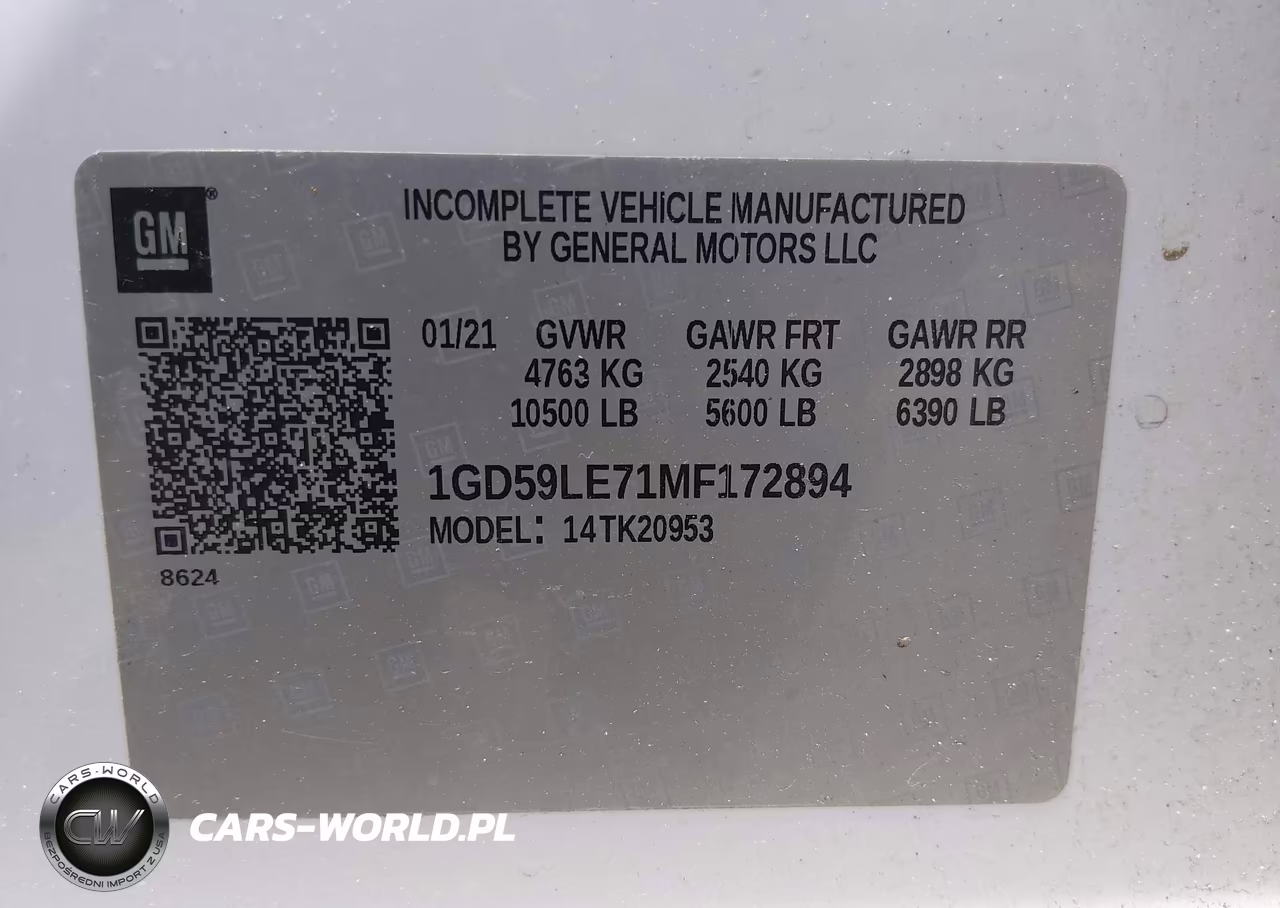 2021 GMC Sierra 2500Hd 4Wd Long Bed VIN:1GD59LE71MF172894 - 9