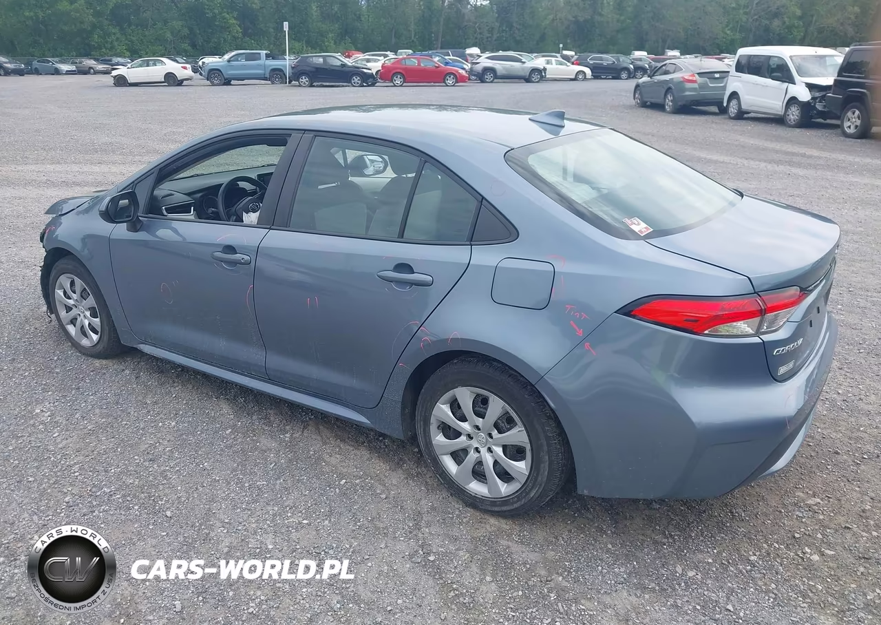 2021 Toyota Corolla Le VIN:5YFEPMAE6MP213954 - 3